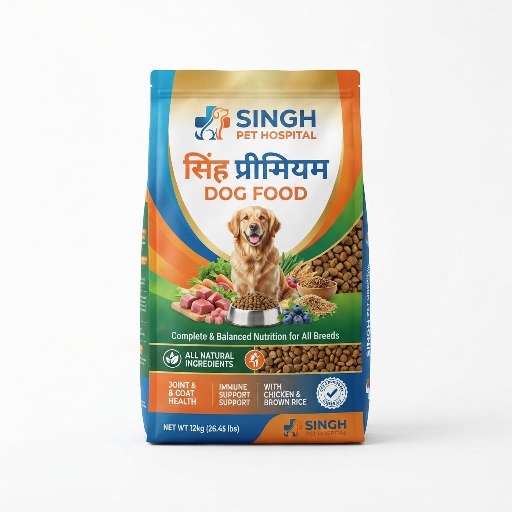 Premium Dog Food - Chicken & Rice (5kg)